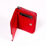 Dámská kožená peněženka Jennifer Jones Katrya DP003 černá, červená