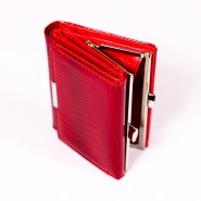 Women's leather wallet Jennifer Jones Sofiya DP009 red
