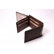 Men's leather wallet Wild Nikhil PKP013 brown