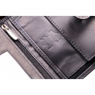 Pánská kožená peněženka Wild Jitendra PKP001 černá, hnědá