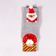 Children's Christmas socks Aura via DEVP001 gray
