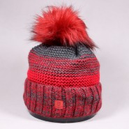 Zimná dámska čiapka Aulikki ZCD016 červená