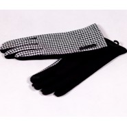 Winter women's textile gloves Raisa ZRD008 beige, red, brown, black, gray
