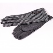Zimné dámske textilné rukavice Raisa ZRD008 béžová, červená, hnedá, čierna, šedá